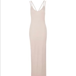 Boohoo Petite Strappy Basic Maxi Dress